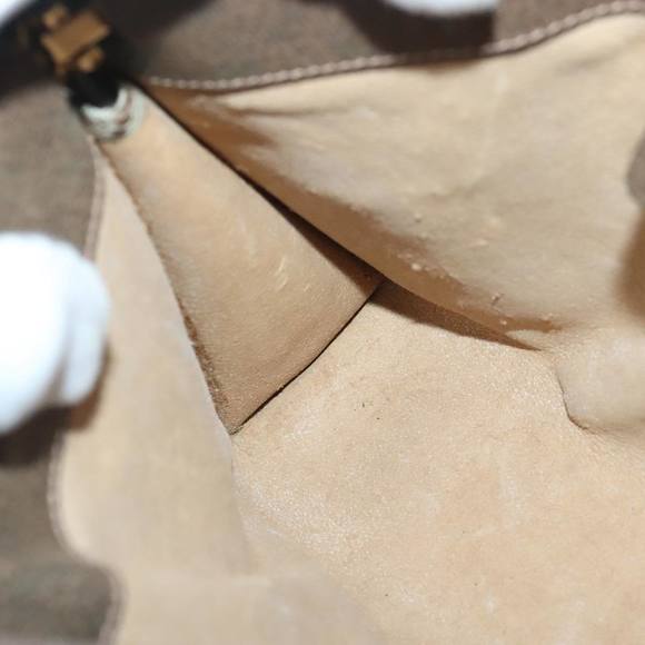 GUCCI GG Supreme Clutch Bag PVC Beige Auth yk15353 - Picture 16 of 16